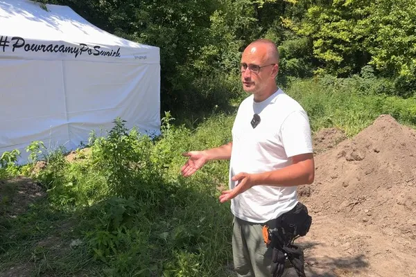 На Волині триває ексгумація жертв на місцях поховань 1943 року: знайшли вже 9 рештків тіл (фото, відео)