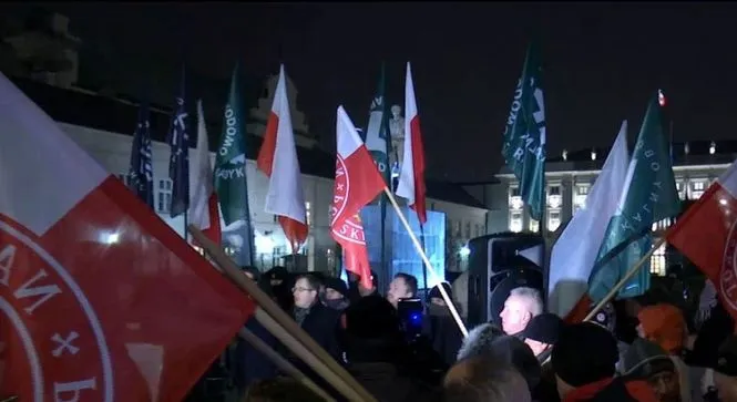 У Польщі організували мітинг проти заробітчан