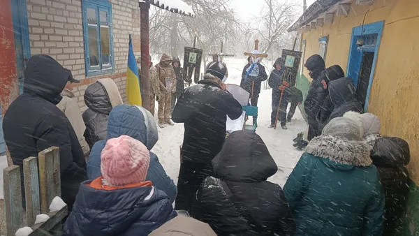 На Волині попрощалися з воїном із Херсонщини Андрієм Петренком (фото)