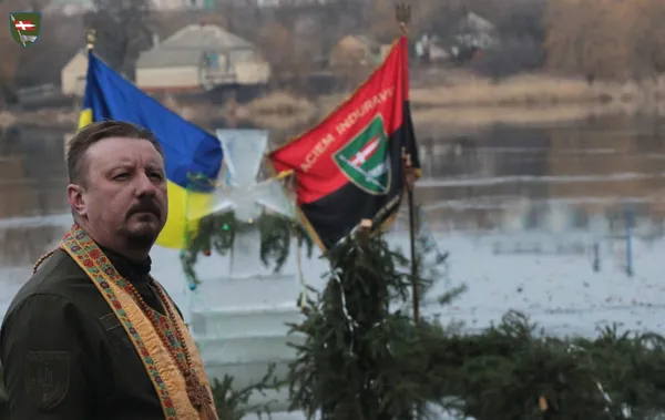 Благословення на Перемогу і занурення: бійці Волинської бригади відзначили Водохреще (фото)