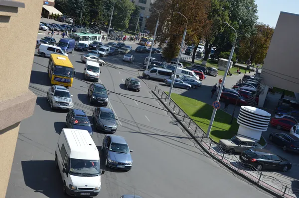 У Луцьку затори через мітингувальників (фото, відео)