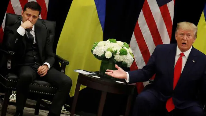Під час брифінгу Трамп назвав Зеленського «російським президентом»