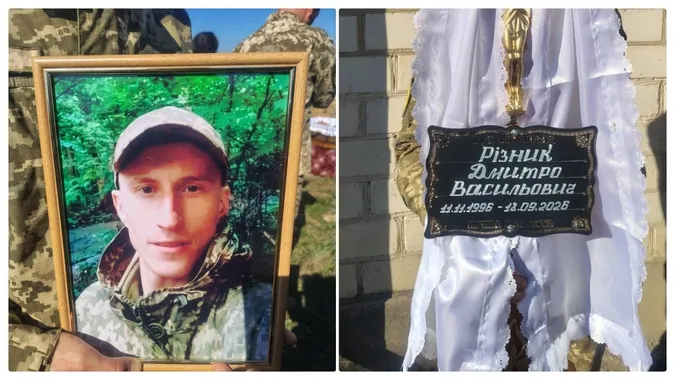 На Волині провели в останню дорогу 29-річного захисника Дмитра Різника (фото)
