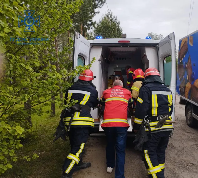 У Локачах легковик злетів у кювет і врізався у дерево (фото)