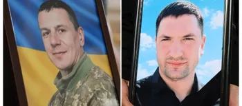 У Луцьку в останню дорогу провели двох Героїв – Артема Біломоїна та Вадима Попишова (фото)