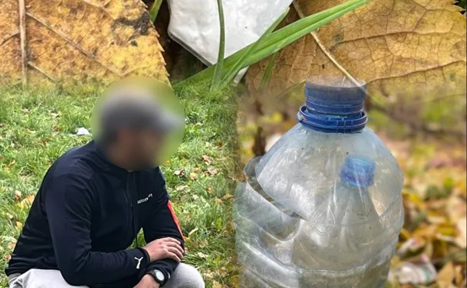 У Луцьку чоловік «ловив кайф» просто біля шкільного подвірʼя