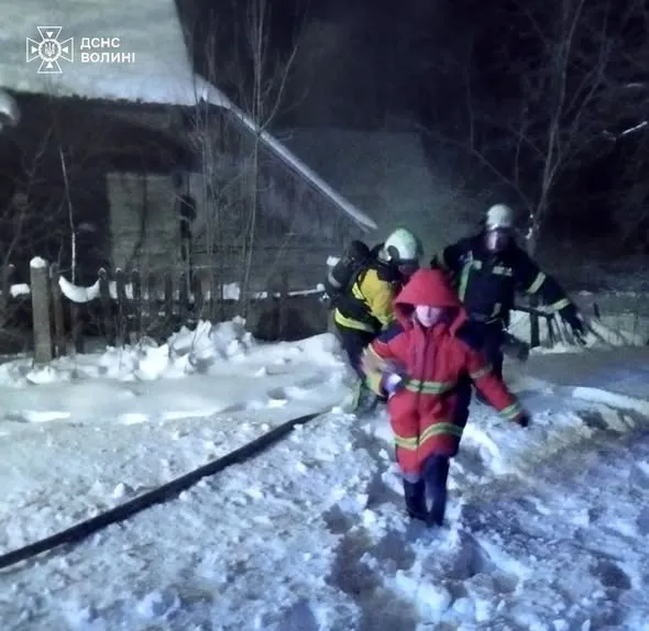 В пожежі на Ковельщині загинув чоловік (фото)