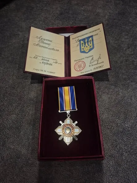 Морпіха з Волині Івана Луцюка нагородили за бойову роботу на Донеччині (фото)
