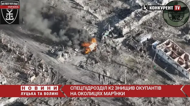 Бойова група К2 майстерно «закобзонила» чергову партію рашистів (відео)