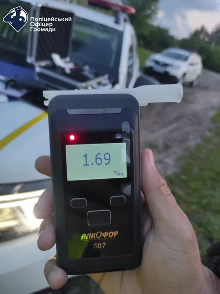 Волинські «шерифи» зловили п'яного тракториста (фото)