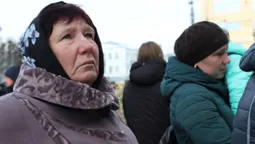Лучани вшанували загиблих у боях під Дебальцево (фото)