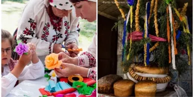 🌸 До 300 паперових квітів на коровай: на Волині зберігають унікальну весільну традицію