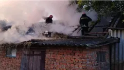 На Волині під час пожежі загинув чоловік із 4-річною донькою (фото, відео)