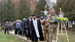 У Нововолинську попрощалися із загиблим бійцем Олегом Головенком (фото)