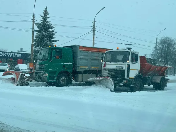 Луцьк засипає снігом: водіїв просять не лишати авто на узбіччі (фото)
