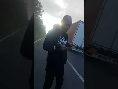 На Волині загорілася вантажівка (ФОТО, ВІДЕО)