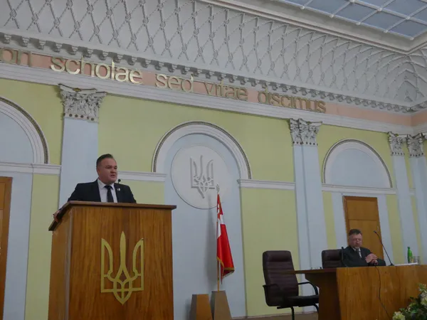 Ректор Лесиного вишу прозвітував за 2018 рік (фото)