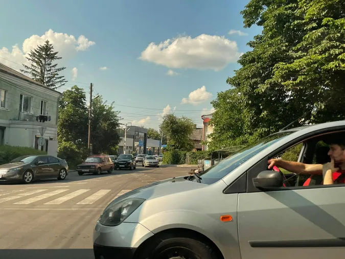 Центр Луцька в заторі через ДТП на Шевченка (фото)