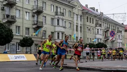 Показали вражаюче відео півмарафону в Луцьку (ВІДЕО)