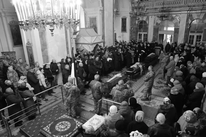 Гірке Різдво: у Луцьку попрощалися з трьома Героями, які загинули за Україну
