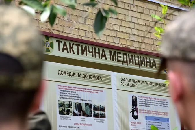 Бойові медики провели тренінг волинським прикордонникам (фото)