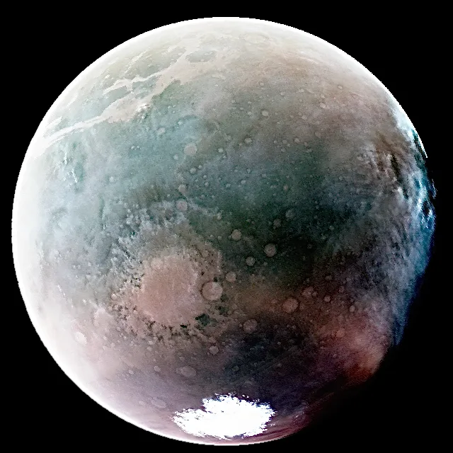 Космічний корабель NASA показав Марс в ультрафіолеті (фото)