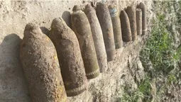 Волиняни знайшли на городах десять старих артснарядів (фото)