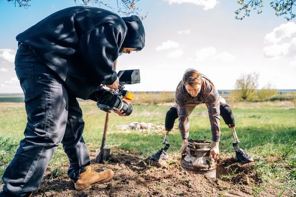 Фільм про «упівця»-художника знімають на Рівненщині: серед учасників – Олександр Терен (фото)