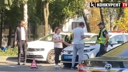 У Луцьку на Волі – ДТП за участю двох авто (відео)