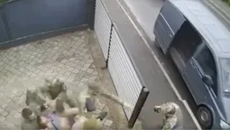 У Ковелі група оповіщення ТЦК затримала чоловіка на чужому подвір'ї: деталі конфлікту  (відео)