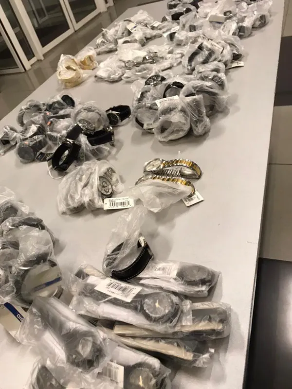 В «Ягодині» під капотом «Porsche Cayenne» знайшли партію годинників «CASIO» (фото, відео)