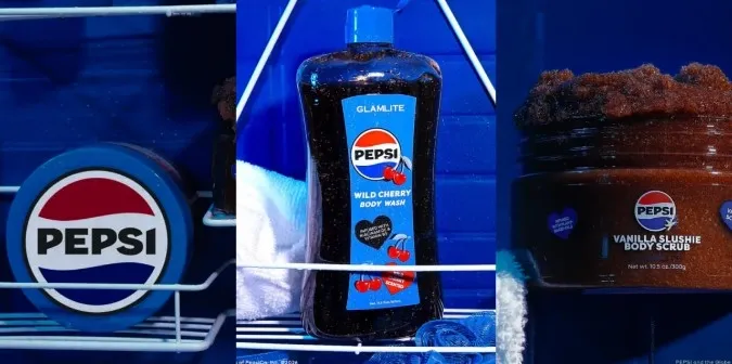 Pepsi створила доглядову косметику з ароматами своїх напоїв