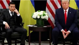 Американський актор намалював карикатуру на Трампа і Зеленського (фото)
