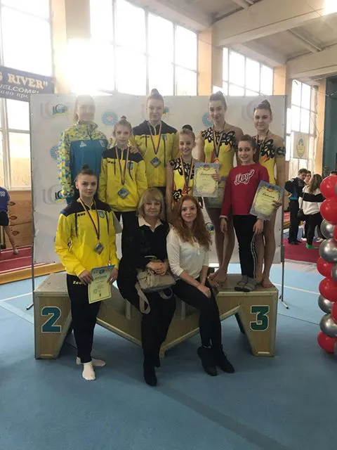 Волинські акробатки вибороли нагороди на чемпіонаті України (фото)