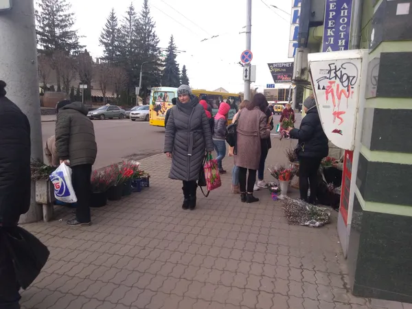 Ціни на квіти у Луцьку поки не зросли