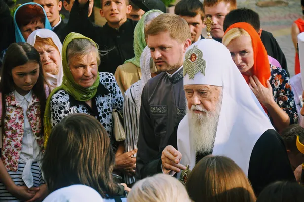 Як Луцьк зустрічав Патріарха Київського Філарета (фоторепортаж)