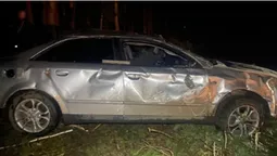 На Волині Audi злетіла у кювет – постраждали водій і пасажир (фото, відео)