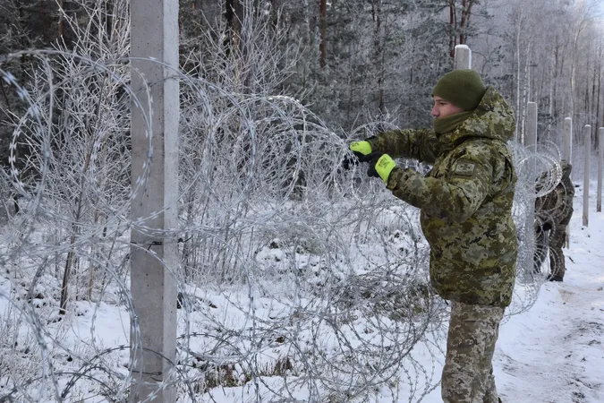 На Волині триває інженерне облаштування кордону з Білоруссю (фото, відео)