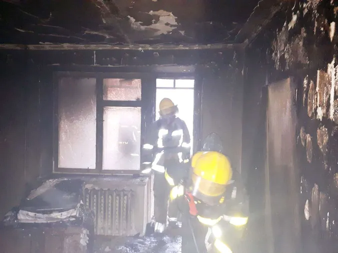 Необережне куріння: в Нововолинську з вогню врятували чоловіка (фото)