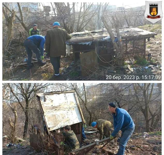 У Луцьку муніципали демонтували незаконні конструкції (фото)