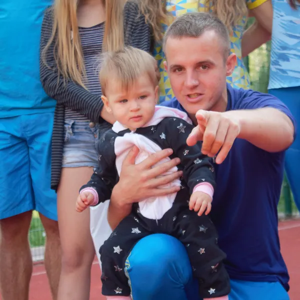 Як лучани робили зарядку разом з олімпійцями (фото)