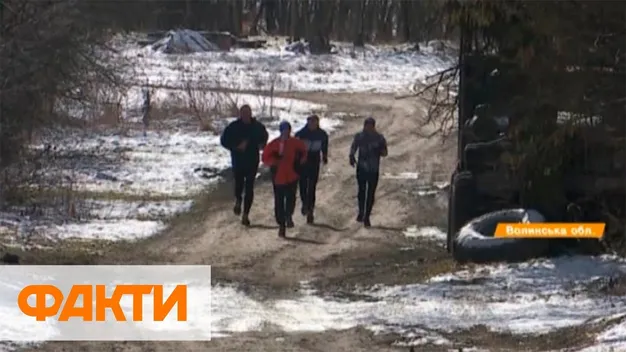 На Волині екстремали випробовують себе в мороз на дистанції в 100 км