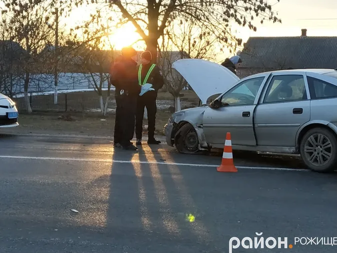 У Кременці сталася ДТП за участі «євроблях» (фото)