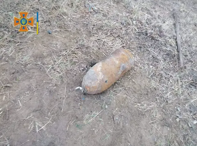 Розчищали річки: на Волині знайшли снаряди, міни і гранату (фото)