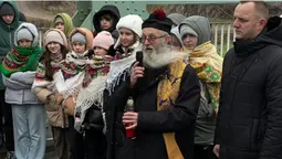 В «Устилузі» зустріли Вифлеємський вогонь (фото)