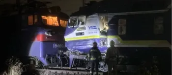 На Львівщині зіткнулися два потяги: є травмовані