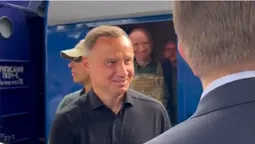 Президент Польщі Анджей Дуда приїхав до Києва (відео)