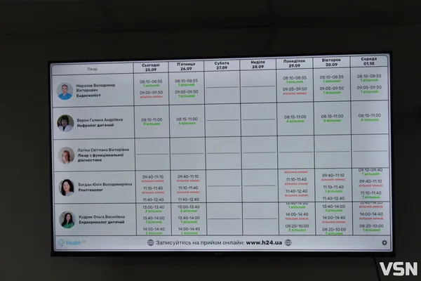 У Луцьку записатися до лікаря в дитячій поліклініці можна через мобільний додаток (фото)