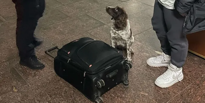Волинські прикордонники виявили наркотики в пасажира потягу «Київ – Хелм» (фото)