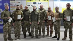 18 волинських поліцейських отримали відзнаки Головнокомандувача ЗСУ